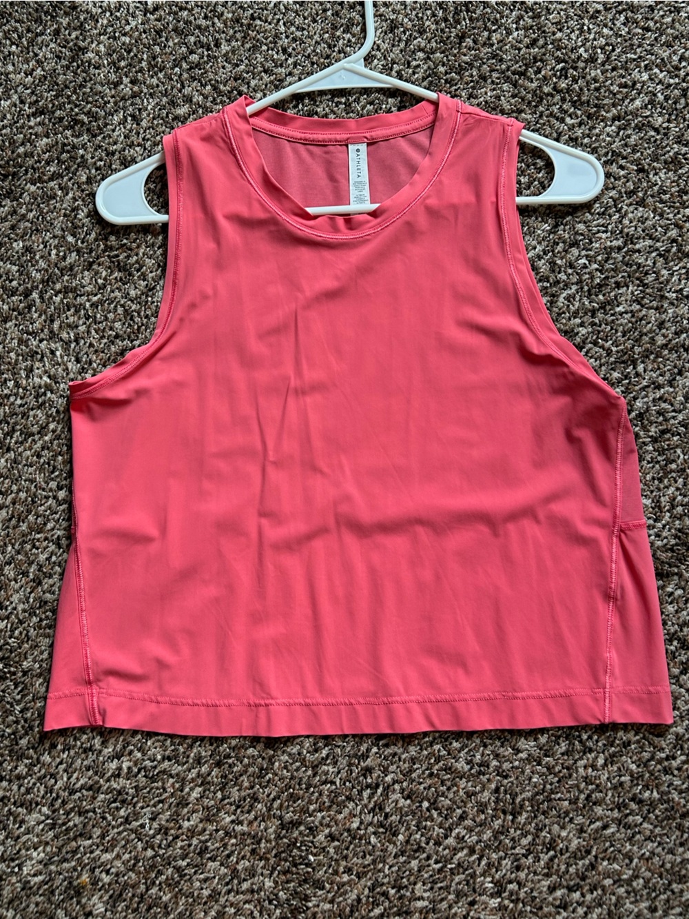 Athleta Coral Muscle Tank